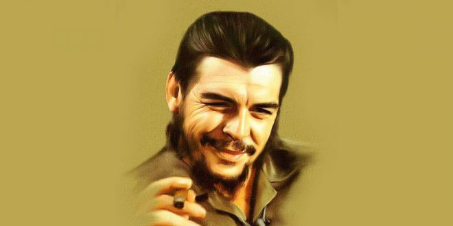 شخصیت کاریزماتیک چگوارا ، یکی از رهبران انقلابی کوبا